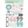 Naklejki tekturowe MME Chipboard Stickers